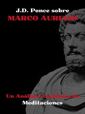 cover image of J.D. Ponce sobre Marco Aurelio